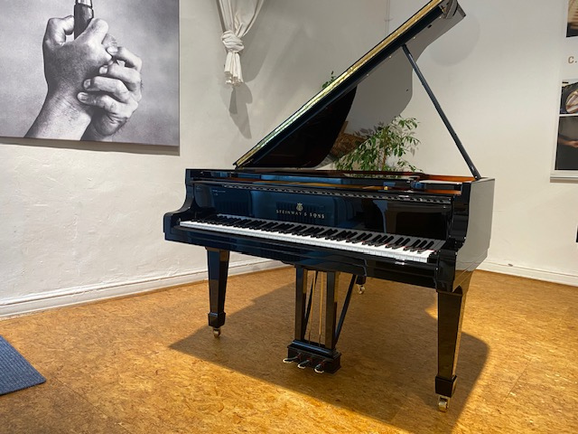 Steinway & Sons A Flügel 188, gebraucht, schwarz poliert